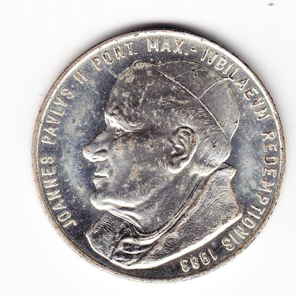 1983 Vatican Pope John Paul II Medal (b62)
